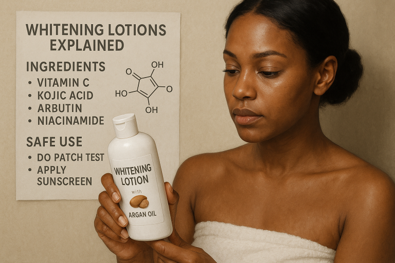 Whitening Lotions Explained: Must-Have Ingredients & Safe Use Tips